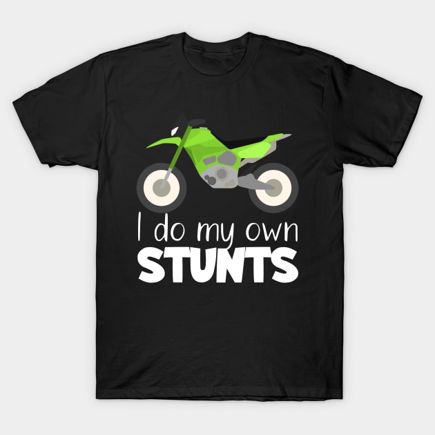 Motocross stunts T-Shirt by maxcode